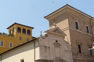 Rom, Italien. typische architektonische Details der Altstadt foto