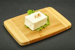 griechischer traditioneller weicher Feta-Käse foto