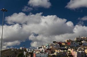 die stadt las palmas de gran canaria, spanien foto