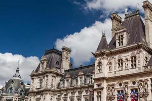 historisches gebäude in paris frankreich foto