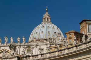 basilica di san pietro, vatikanstadt, rom, italien foto