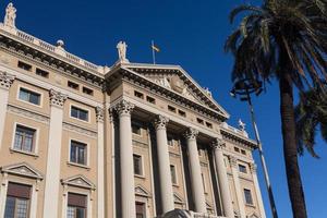 das Gebäude der Militärregierung. Barcelona, Katalonien, Spanien foto