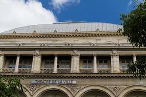 historisches gebäude in paris frankreich foto