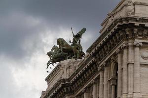 Rom, Italien. typische architektonische Details der Altstadt foto