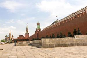 Spasskaya-Turm auf rotem Platz foto