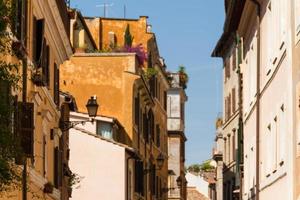 Rom, Italien. typische architektonische Details der Altstadt foto