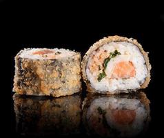 japanisches Sushi-Set mit Meeresfrüchten