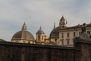 Piazza del Popolo in Rom foto