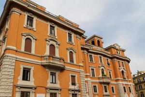 Rom, Italien. typische architektonische Details der Altstadt foto