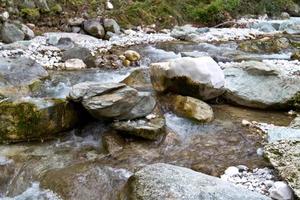 Wasserfall in griechenland. foto