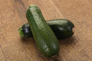 rohe reife Zucchini foto