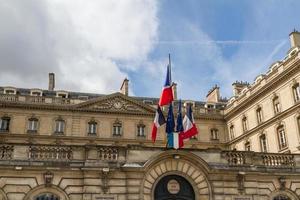 historisches gebäude in paris frankreich foto