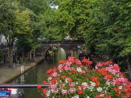 die Stadt Utrecht in den Niederlanden foto