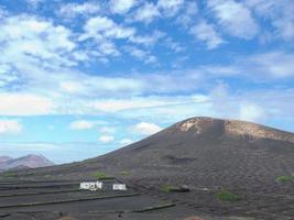 Vulkaninsel Lanzarote in Spanien foto