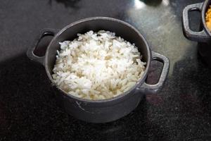 Reis und gebratener Reis foto