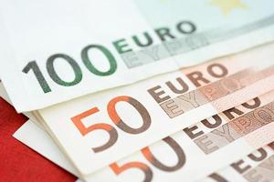 Geld, Euro-Währung (Euro) Banknoten foto