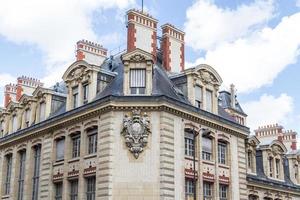 schöne pariser straßenansicht paris, frankreich europa foto