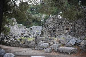 Phaselis-Ruinen in der Türkei foto