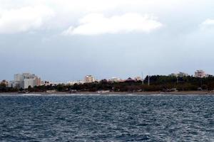 Blick auf das Meer von Antalya foto