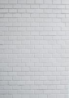 weißer Backsteinmauerhintergrund foto