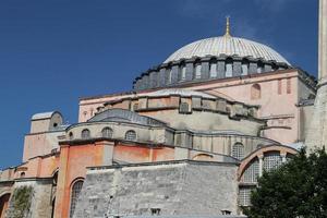 Hagia Sophia Museum in Sultanahmet, Istanbul, Türkei foto