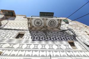 traditionelles haus in pyrgi, insel chios, griechenland foto