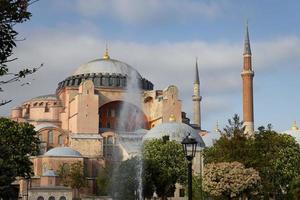 Hagia Sophia Museum in Sultanahmet, Istanbul, Türkei foto