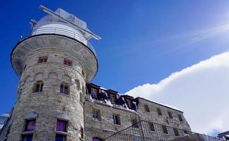 gornergrat station und gebäude, schweiz, europa foto