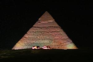 Chephren-Pyramide in Kairo, Ägypten foto