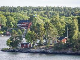 Stockholm und die Ostsee in Schweden foto