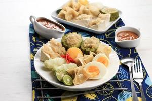 hausgemachte Siomay-Bandung foto