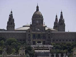 die Stadt Barcelona in Spanien foto