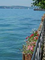 meersburg am bodensee in deutschland foto