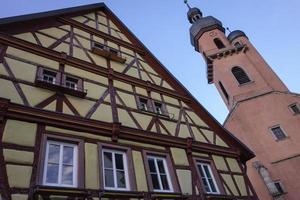 Eibelstadt-Dorf in Deutschland foto