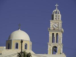 Santorini Insel in Griechenland foto