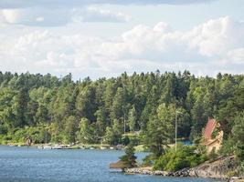 die ostsee bei stockholm foto