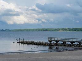 die stadt eckernförde an der ostsee foto