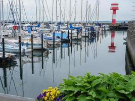 die stadt eckernförde an der ostsee foto