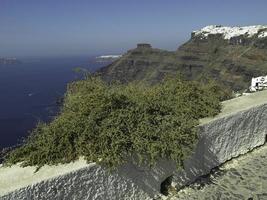 Santorini Insel in Griechenland foto