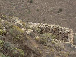 die kanarische insel lanzarote in spanien foto