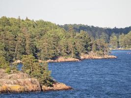 Stockholm und die Ostsee in Schweden foto