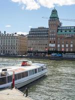 die stadt stockholm in schweden foto