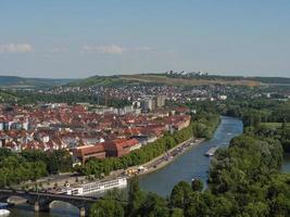 die stadt würzburg am main foto