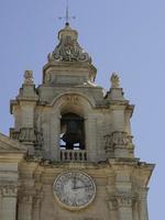 mdina stadt auf malta foto