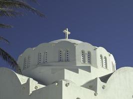 Santorini Insel in Griechenland foto