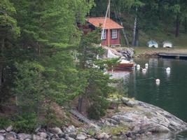 die ostsee bei stockholm foto