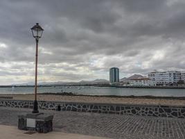 die kanarische insel lanzarote in spanien foto