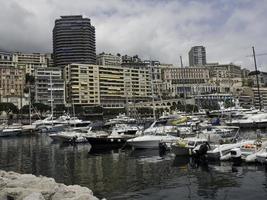 Monaco am Mittelmeer foto