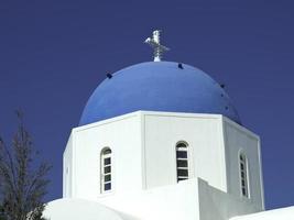 Santorini Insel in Griechenland foto