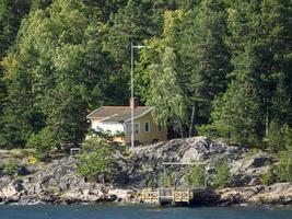 die ostsee bei stockholm foto